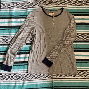 Long sleeve stripped shirt